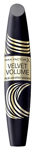 Max Factor Velvet Volume False Lash Effect Mascara Schwarz/Braun – Wimperntusche für natürlich volle Wimpern – Anti-Brösel-Technologie – 1 x 13 ml