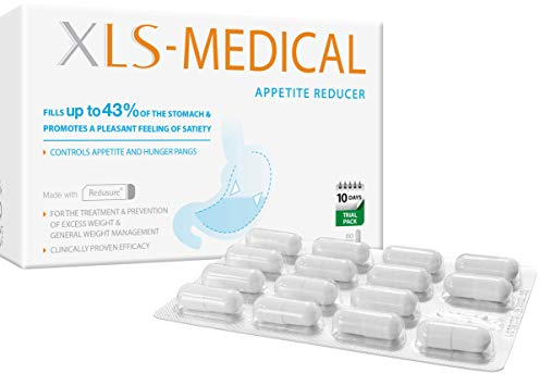 XLS Medical Appetite Reducer - Efficient Appetite and Hunger Pangs Control - 60 Tablets, 10 Days Treatment