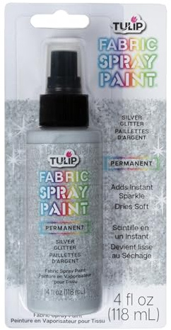 Tulip Fabric Spray Paint 4oz-Sparkling Star Glitter, Other, Multicoloured, 118.3 ml (Pack of 1)
