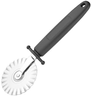 Vogue Stainless Steel Dough Cutter Wheel - Pastry, Pasta Rolling Slicer CF925