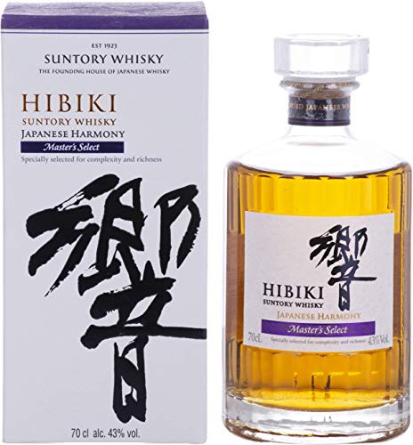 Suntory Whisky Hibiki Japanese Harmony Master's Select mit Geschenkverpackung (1 x 0.7 l)