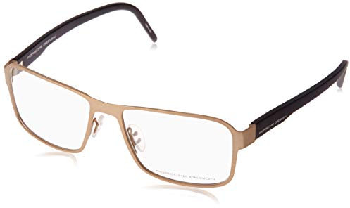Porsche Design Brillengestelle P8290-D-56 Rechteckig Brillengestelle 56, Gold