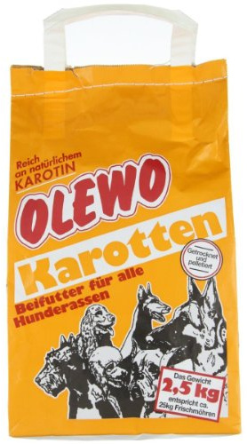 Olewo Carote pellet 2,5 kg – cibo per cani