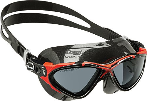 Cressi Planet Goggles - Premiumglasögon för simning, pool, triathlon och alla vattensporter, en storlek, vuxen Unisex