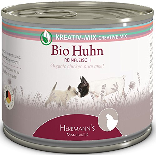 Herrmanns Bio Huhn 100 Prozent, 12er Pack (12 x 200 g)