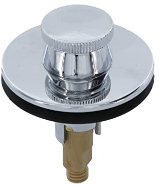 DANCO Lift and Turn Tub and Bath Drain Stopper, Chrome (88599)