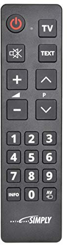 UNIVERSAL REMOTE Simple TV Remote Control | Compatible with all brands