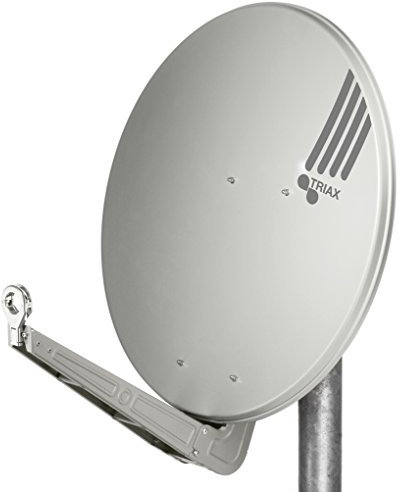 Triax Fesat 95 HQ Antenne (13-13 GHz, 39,1dBi, 0-90°, 21,1°, Grau, Aluminium)
