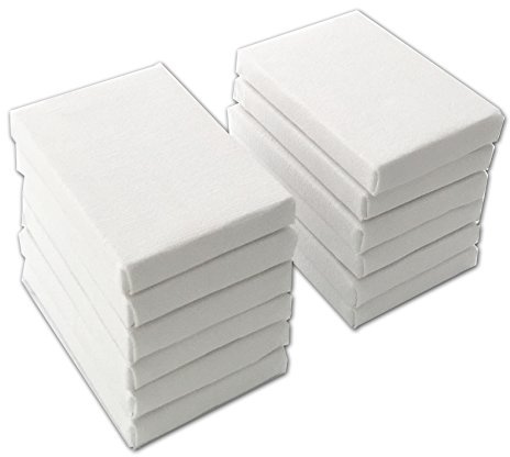 LWR CRAFTS Mini Stretched Canvas 2 X 3 Pack of 12