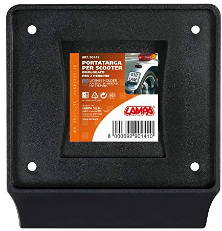 Lampa 90141 Portatarga universale per ciclomotori 150x155 mm