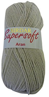 Sirdar Snuggly Supersoft Aran, Silver Grey (821), 100g,F022-0821