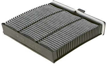Bosch R2394 Filtre d'Habitacle à Charbon Actif de Remplacement - Contre les Mauvaises Odeurs, le Pollen et la Poussière pour un air plus pur à l’Intérieur du Véhicule