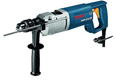 Bosch Professional GBM 16-2 RE - Taladro sin percusión (1050 W, 2 velocidades, Ø max perforación en acero 16 mm, en caja)
