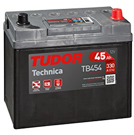 TUDOR Batería 45, Ah 330, A/EN TB454 L 237mm B 127mm H 227mm