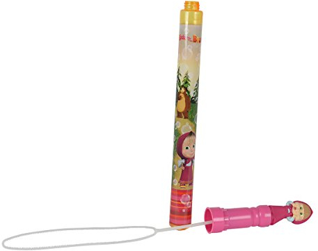 Simba 109303193 - Mascha und der Bär Seifenblasenstab 37cm
