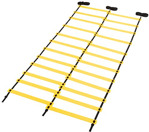 JAKO Koordinationsleiter Profi, schwarz/gelb, One Size (24 Sprossen), 2173