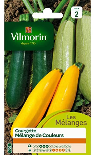 VILMORIN COURGETTE MÉLANGE DE COULEURS