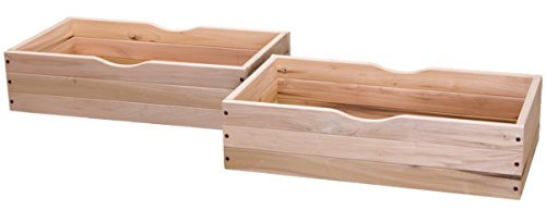 Rolling Under Bed Storage Drawer - Set of 2