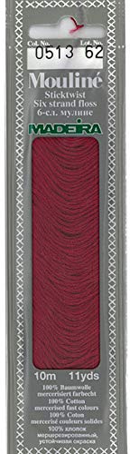 MADEIRA 0170513 Embroidery Floss 10 m Colour 513 10 m Threads