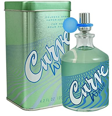 Curve Wave Men's Cologne Fragrance Spray, Casual Day or Night Scent, 4.2 fl oz