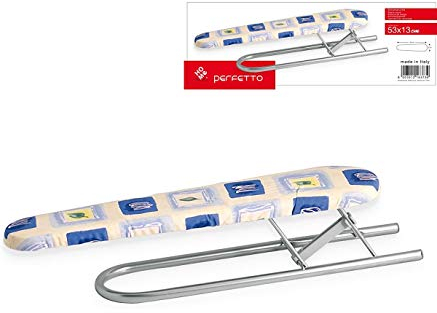 Home Stiramaniche, Tessuto, Grigio/Multicolore, 53x13x4 cm, grigio/assortiti