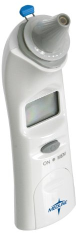 Medline Ear Thermometer with Quick Probe Cover Release