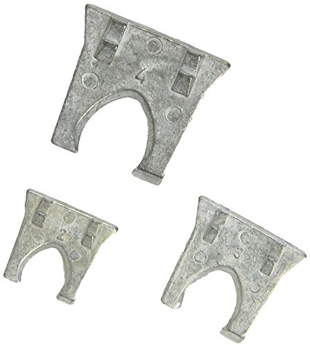 Haromac 30490030SB Lot de 3 cales à griffes en métal