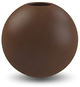 Cooee Design Ball Vase, Keramik, Coffee, 10 cm