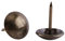 Wytino 100 Stück Polsternägel,Vintage-Nägel,Bronzefarbenes Metall, dekorative Nieten, Teppichnägel, Möbel, Sofa, Schuhe, Türen, Polsternägel (glänzende Oberfläche,13x17 mm)