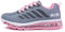 sotirsvs Herren Damen Sportschuhe Laufschuhe Straßenlaufschuhe Sneaker mit Luftpolster Turnschuhe Atmungsaktiv Leichte Schuhe Gray Pink 39 EU