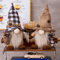 ACAREY 2 pezzi da caffè gnomo decorazione autunnale gnomo estate autunno decorazione gnomo figura giorno del Ringraziamento peluche ornamento pomodoro svedese gnomo per stazione caffè Rudolph bambola