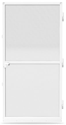 PEILU Mosquitera para puerta, mosquitera con mosquitera y marco de aluminio, 95 x 210 cm, para balcón, salón, terraza