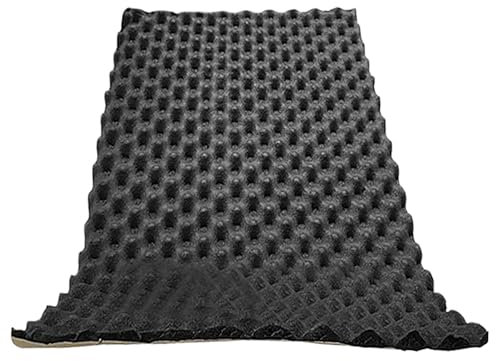 Tappetini in schiuma per insonorizzazione per auto, cuscinetti in schiuma per isolamento termico e rumore per veicoli, tappetini per auto | Rivestimento acustico anti-vibrazione per