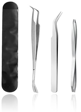 EJUFNS 3 Pieces Of Stainless Steel Tick Removal Pliers, Pet Care Tools, Tick Removal Tweezers Hook Combination, Outdoor Protective Accessories.