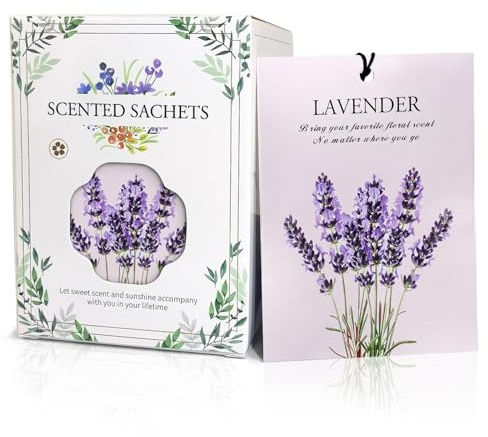 HOMELLAX Lavender Scented BES, Cars & Storage, Home Fragrance Air Freshener Sachets