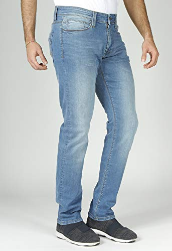Rica Lewis - Jeans RL80 Stretch Coupe Droite ajustée Super Stonewashed Sanchez Taille 42