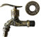 Fayemint Vintage Wasserhahn, Antik Messing Wasserhahn, Drachengeschnitzter für Zu Hause Küche Bad Outdoor Garten