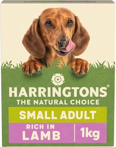 Harringtons Complete Small Breed Dry Adult Dog Food Turkey & Rice 1kg (Pack of 4) - Made with All Natural Ingredients