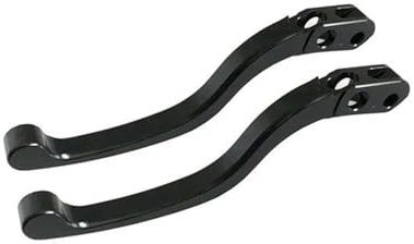 OEXRIG Levier Frein Moto pour Adelin pour PX1 pour Frando 7nb L Ou R CNC Moto Levier d'embrayage De Frein Radial Pompe Hydraulique Maître-Cylindre Levier De Poignée Frein Embrayage(2 Piece Black)