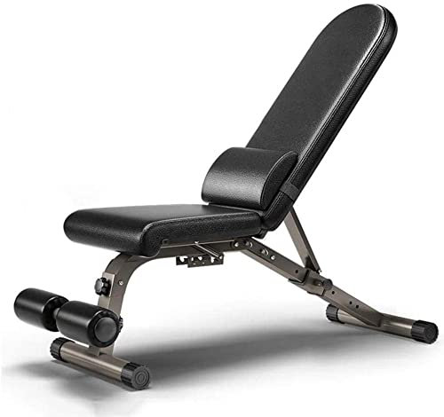 Hantelbank Gewichtstisch Sit-ups Fitnessgeräte Heimsport Rückenlagebrett Multifunktionshantelbank Bankdrücken Bauch