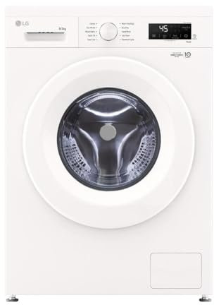 LG W4X1085NWH - Lavadora Secadora Inverter Direct Drive 8/5kg, 1400 rpm, 6 Motion, Vapor Steam, Wi-Fi ThinQ, Clasificación A (Lavado) E (Secado, Serie 140, Blanco