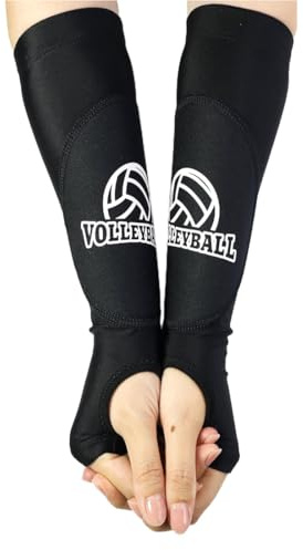 WUSJCOF Manchons élastiques de sport, protège-bras, manchons de compression pour avant-bras pour enfants, manchettes de volley-ball, protège-poignets