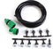 Impianto di irrigazione automatico Impianto di irrigazione a goccia di irrigazione a goccia Kit di spruzzatori per giardino per letto di fiori,Patio,Atrio,Giardino Piante da