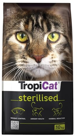 Premium mat för vuxna katter efter sterilisering TROPICAT STERILISED 10 kg