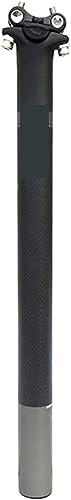 Cykelstolpe,Fjädrad sadelstolpe,Cykelstolpe Matt kolfiber Sadelstolpe Cykel Sadelstolpe Road/Mtb Cykel 27.2 30.8 31.6mm*350 400mm Cykelstolpe kolfiber (Color : 27.2 X 400mm)