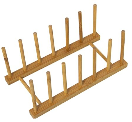 SOPORTE PARA 6 PLATOS MADERA_21X12X9CM