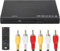 Lecteur DVD BX pour TV, lecteur multifonction USB avec sortie AV 1080p Full HD EVD VCD lecteur avec câble HDMI télécommande pour système stéréo domestique audio compact