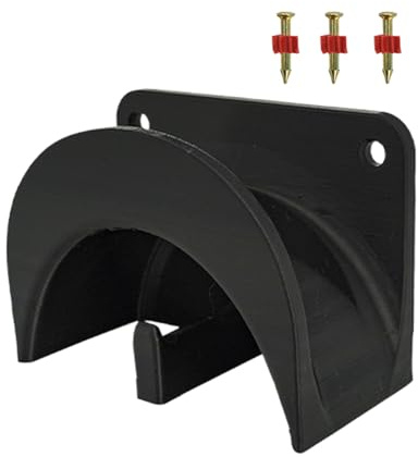 Organizador de garaje con fijación en la pared, ganchos de garaje resistentes y estables, organización de cables para estación de carga y accesorios de cine en casa, idea de regalo mixto