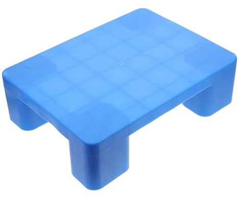 AMUSLESUR Palet de Suelo de Ventilación y Plataforma de Contención de Derrames de Plástico para Garaje y Sótanos Alta Resistencia y Diseño Funcional