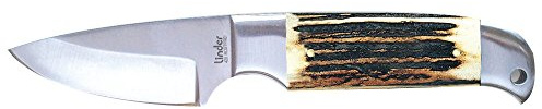 Linder – Cuchillo de Caza de la Hoja Longitud 7.3 cm Cuerno de Ciervo, 16.8 cm, 441307